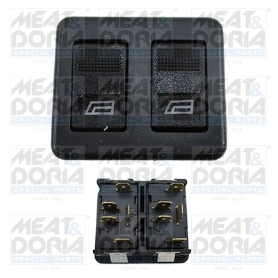 Switch, window regulator